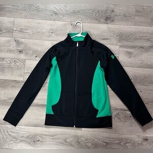 Under Armour Women’s Jacket in Black and Green